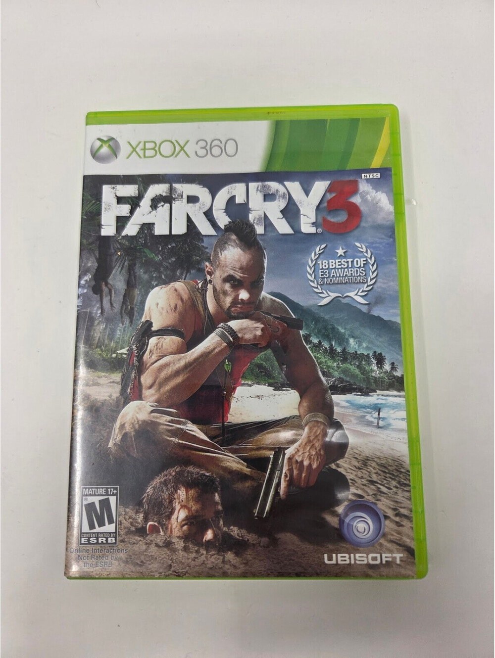 Far Cry 3 Xbox 360 Game Disc and Original Case by Ubisoft Entertainment